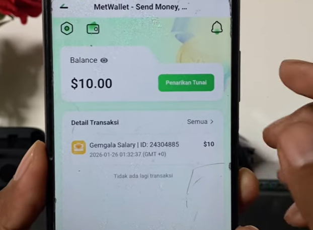 Cara Tarik Uang di Gemgala ke DANA, WD $10 Terbukti Membayar