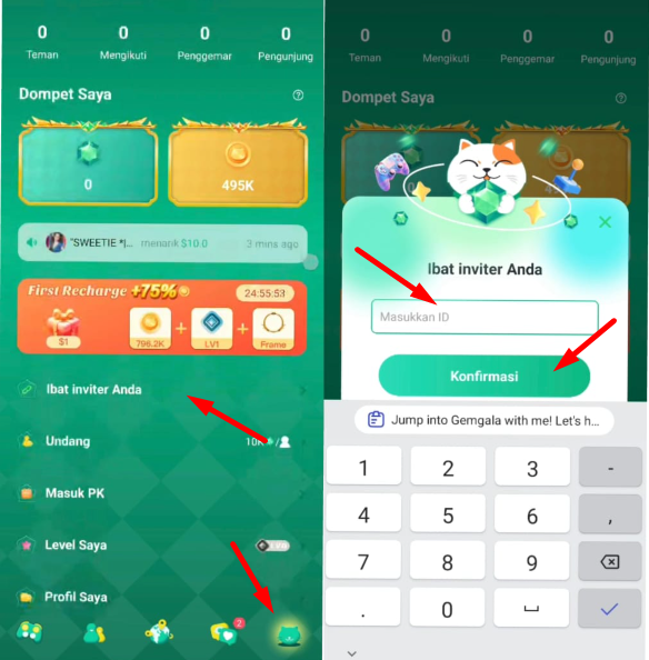 Kode Undangan Gemgala Terbaru 2026, Ini Cara Klaim Bonus $10