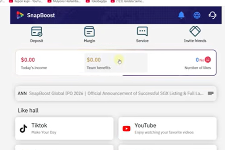SnapBoost Diduga Scam? Penarikan Diminta Deposit Ulang, Ini Fakta yang Mulai Terungkap