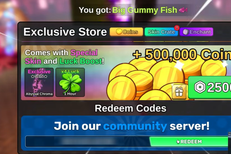Kode Redeem Fish It Terbaru, Cara Dapat Skin Rod Gratis dan Item Event yang Lagi Diburu Player