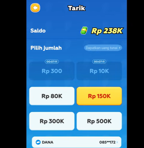 Cara Tarik Uang di Coin Jump Apk Review WD Rp150.000 ke DANA