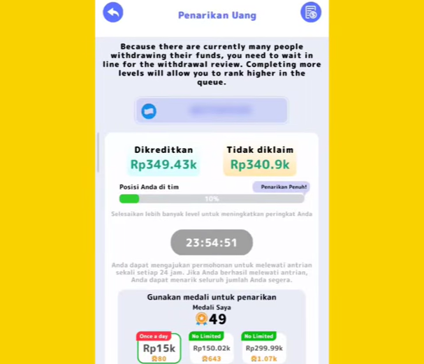Cara Agar Penarikan Uang Hijau di Arrow to Rich Berhasil, Begini Triknya!