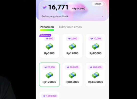Cara Tukar Berlian ke Saldo Dana di Aplikasi Hifami 2026, Apakah Terbukti Membayar?