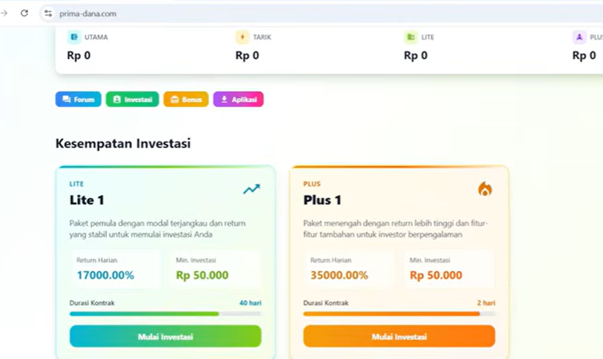 Prima Dana Com Apakah Sudah Diawasi OJK? Ini Review Fakta dan Cara Kerja