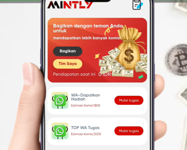 Mintly WhatsApp Penghasil Uang Apakah Aman Digunakan? Review Jujur!