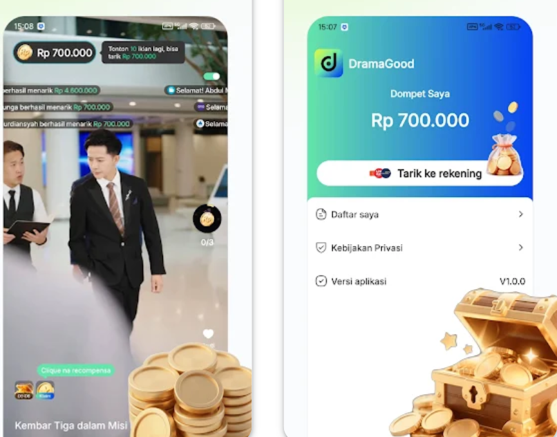 DramaGood Apakah Menghasilkan Uang dan Bisa Ditarik ke DANA? Review Jujur!