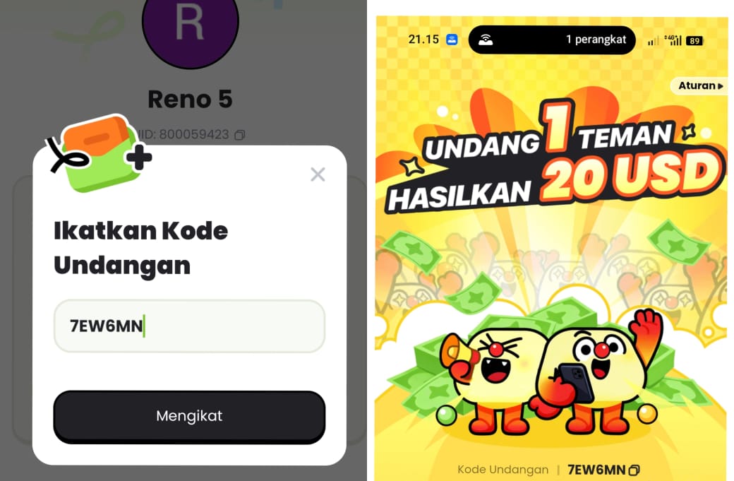 Rekomendasi Kode Undangan Pinjoy Terbaru 2026 "7EW6MN" Klaim Bonusnya!